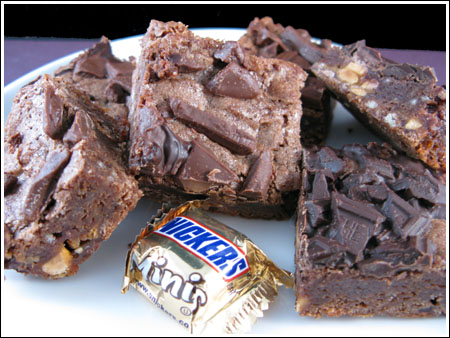 Candy Bar Brownies