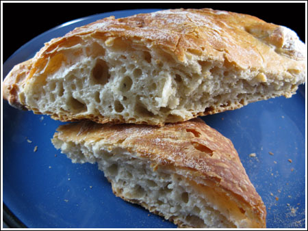 No Knead Bread recipe adapted from Jim Lahey and The New York Times.