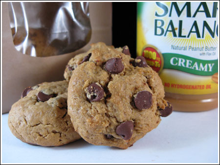 peanut butter protein cookies