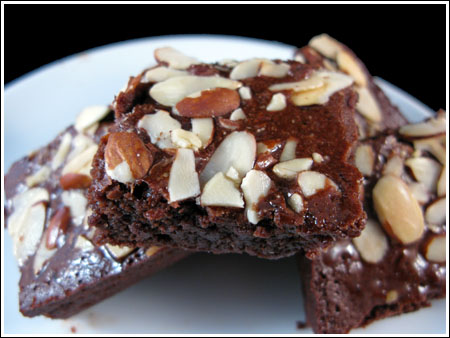 amaretto-brownies-for-blog Amaretto Brownies