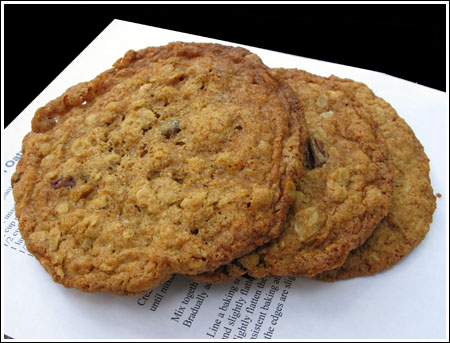 Auntie Em's Oatmeal Cookies