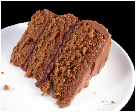 chocolate-cream-cheese-cake Chocolate Cream Cheese Cake Slice
