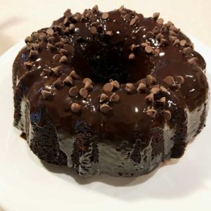 Red Wine Chocolate Bundt Cake