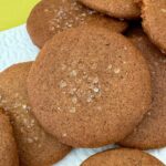 Swedish Gingersnaps (Pepparkakor) recipe that starts with browned butter.