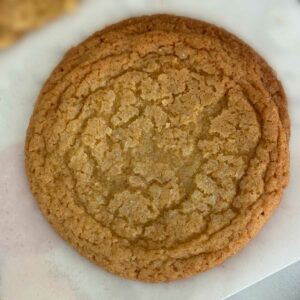 cracked top brown sugar cookies