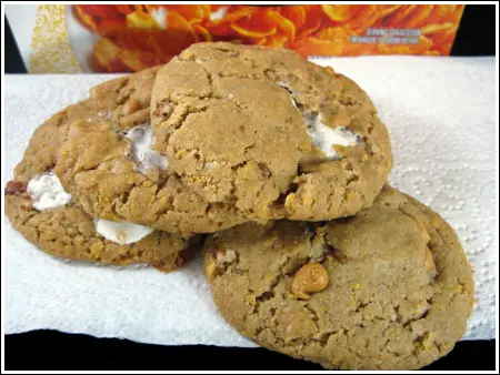 Butterscotch Marshmallow Cornflake Cookies