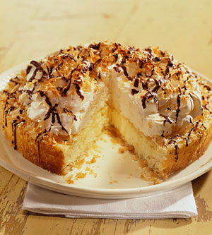 cheesecake coconut-macaroon cheesecake