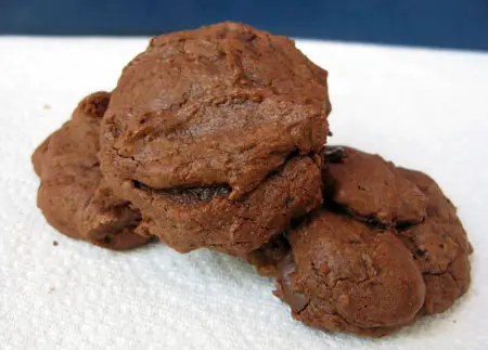mocha truffle cookies