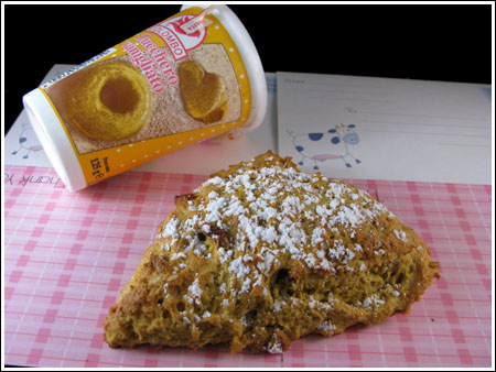 pumpkin-scone Butterscotch Scones