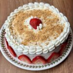 Cookie Madness Strawberries and Cream Cake recipe