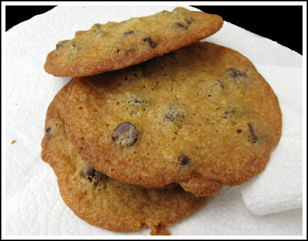 Tate's Bake Shop Cookbook Chocolate Chip Cookies recipe