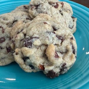 Whole Wheat Blueberry Chocolate Chip Cookies