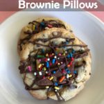 Chocolate Chip Brownie Pillows