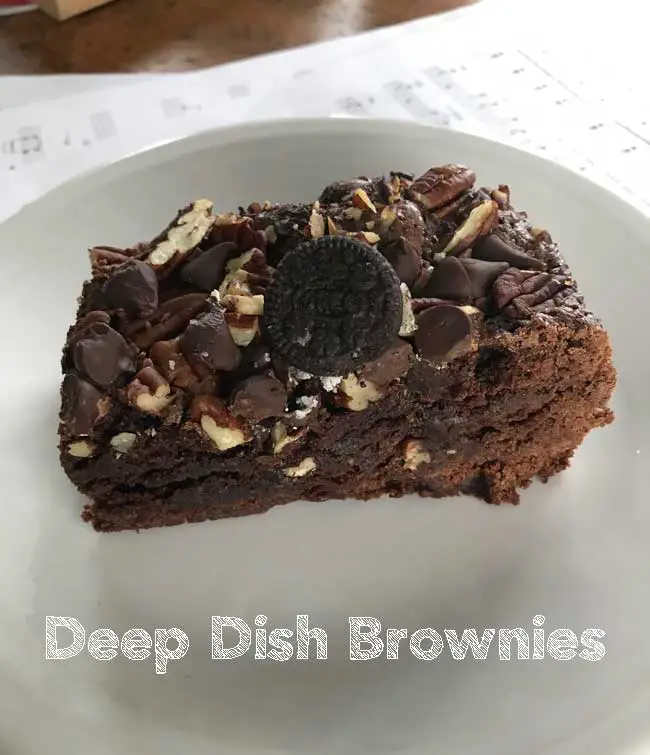 deep dish brownies