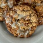 Maple Glazed Oatmeal Cookies with walnuts recipe.