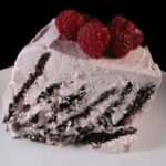 raspberry icebox cake