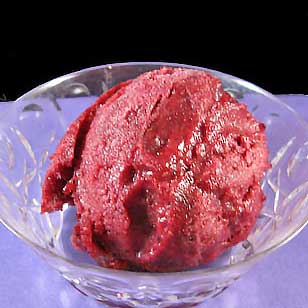 Blueberry Ginger Sorbet recipe