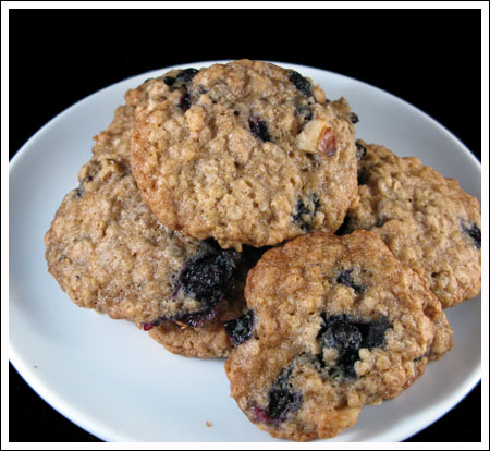 blueberry-oatmeal-cookies Blueberry Oatmeal Cookies