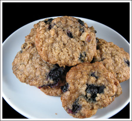 Blueberry Oatmeal Cookies