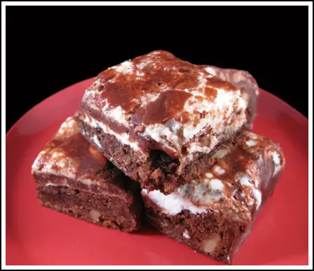 marshmallow-brownies