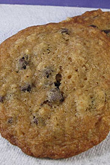 Big Sur Cookies recipe adapted from Maida Heatter