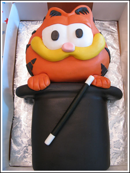 Garfield Cake! - Cookie Madness