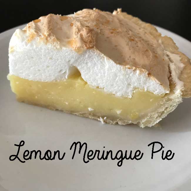 Cheryl's Lemon Meringue Pie