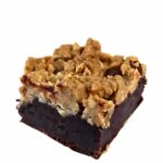 Peanut Butter Streusel Topped Brownies recipe