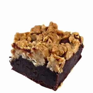Peanut Butter Streusel Topped Brownies recipe