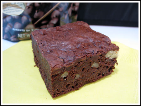 Gloria's chocolate banana brownie recipe for the state fair