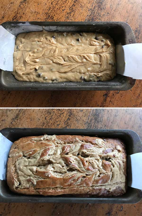 peanut butter banana bread