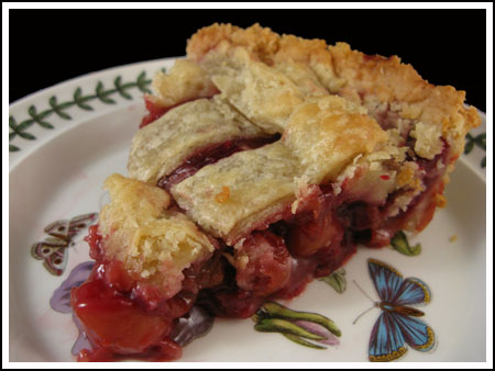 Canned Cherry Berry Pie