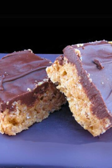 Scotcheroos recipe with Rice Krispies or Special K
