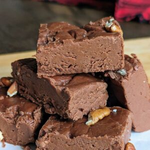 Creamy Chocolate Fudge Square