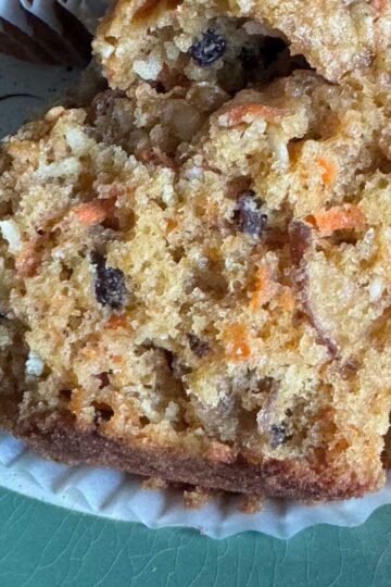Morning Glory Muffins recipe adapted from Gold Medal