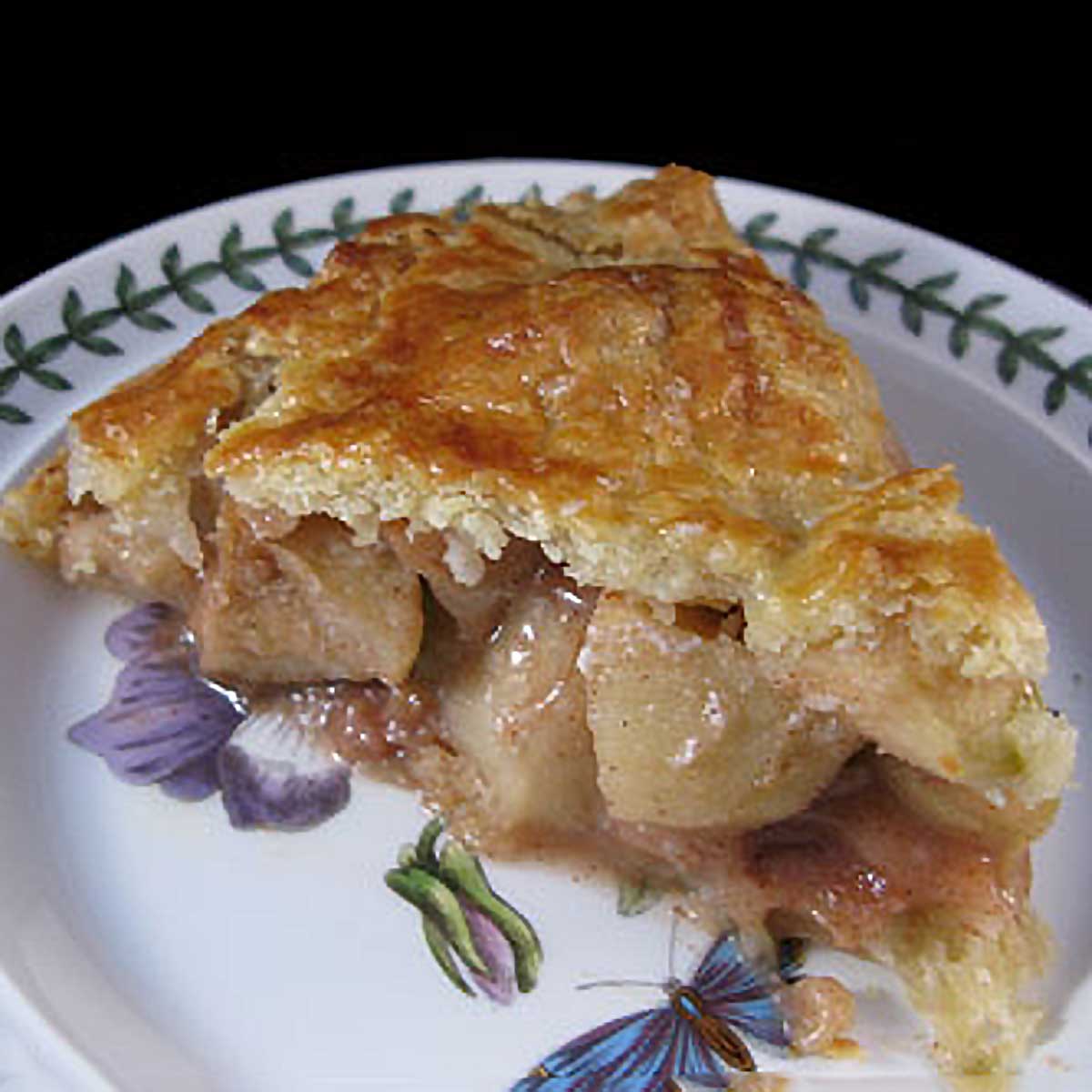Perfect Pie Crust Recipe that's flaky like a croissant.