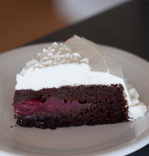 Black Magic Cake as a Black Forest Cake