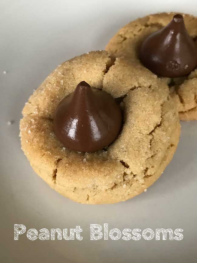peanut blossom cookies