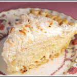 Slice of Coconut Cream Pie