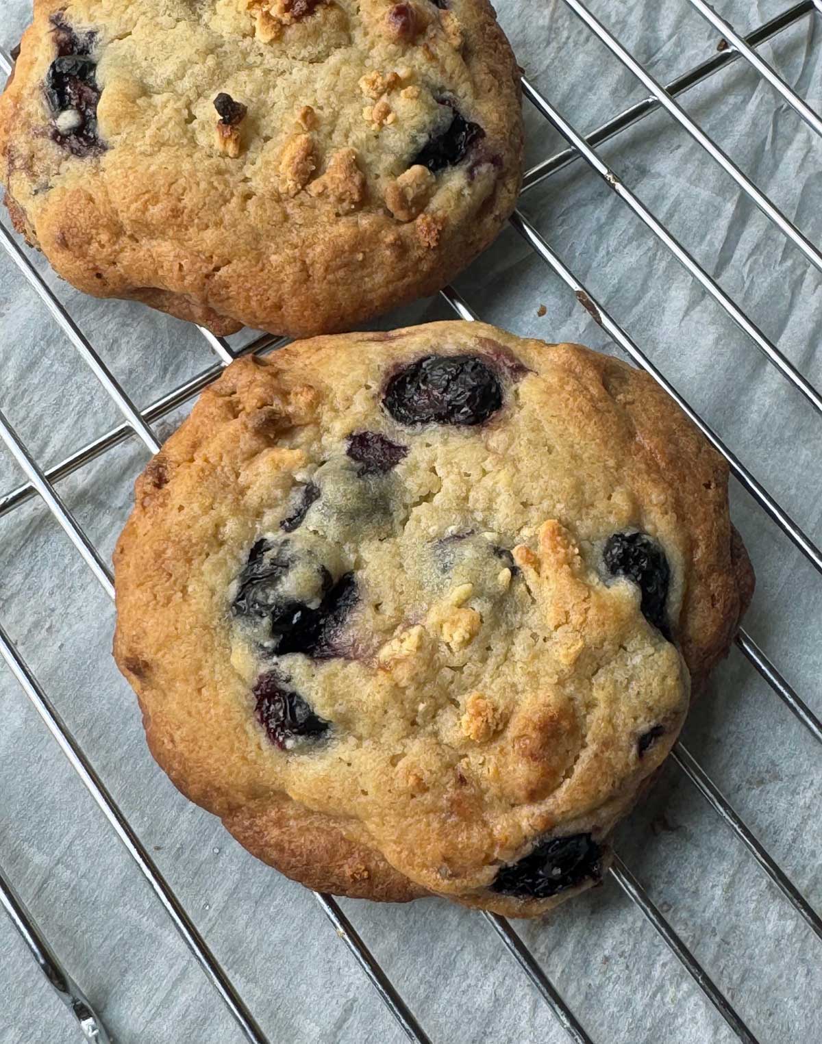 Milk Bar Blueberries and Cream Cookies