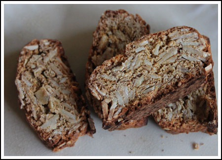 biscotti coconut palm sugar cantuccini