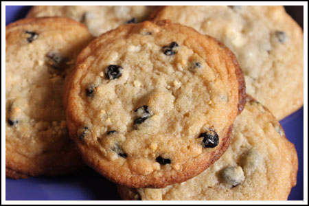 Blueberries-and-Cream Cookie