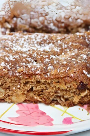 Cranberry Spice Golden Raisin Bars