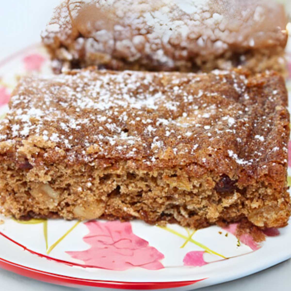 Cranberry Spice Golden Raisin Bars