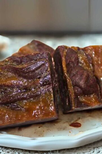 Peanut Butter Caramel Brownies recipe from Bobby Flay's Recipe Showdown.