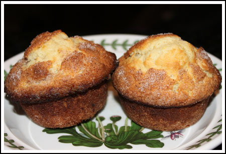 plain sour cream muffins