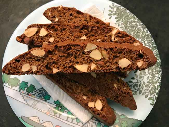 Small Batch Whole Grain Almond Biscotti