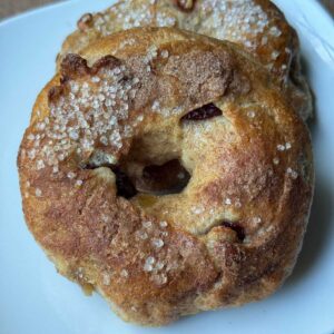 Cranberry Orange Whole Wheat Bagels