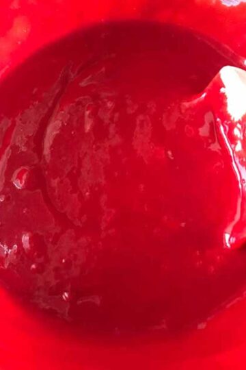 Red Velvet Cake Batter