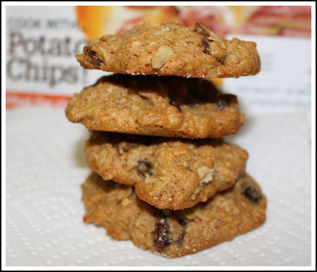 elliekriegercookies honey oatmeal raisin